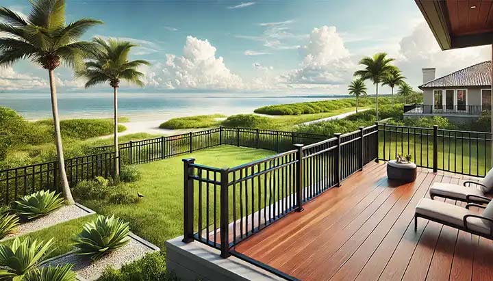 Aluminum Deck Railing