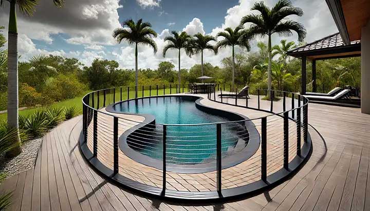 Pool Cable Railing