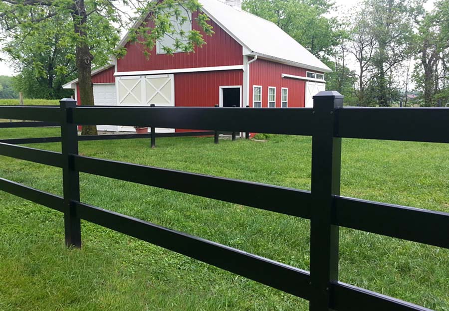 Aluminum Ranch Fence