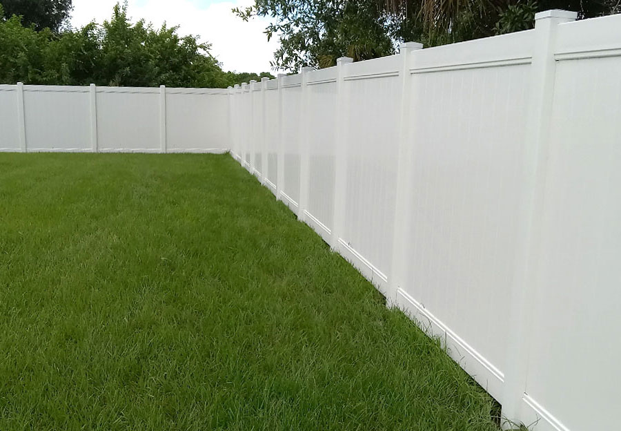 73-2 Vinyl Fence Installation - Project 8-1